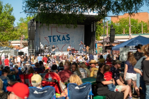 People at Texas Forever Fest