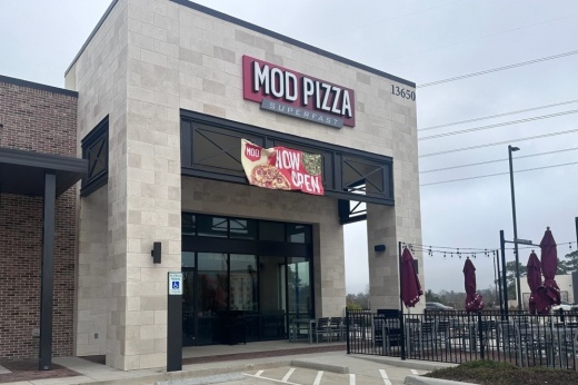 exterior of a MOD Pizza