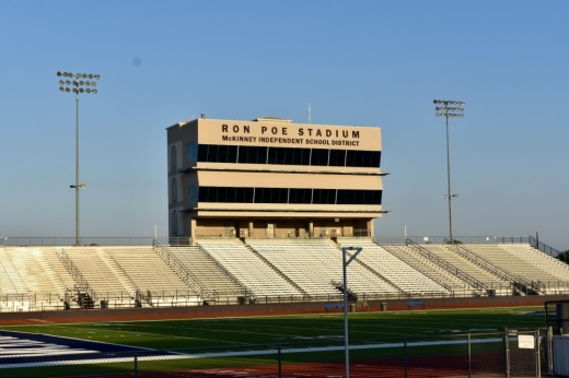 an outdoor football stadium