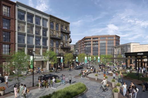 Rendering of one future area in The Bend