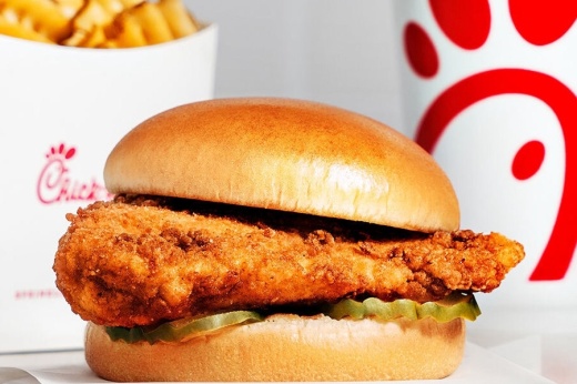 Chick-fil-A burger stone oak relocation