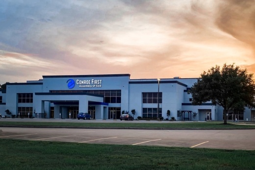 Exterior of Conroe First Assembly of God