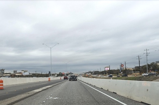 Loop 1604 road construction