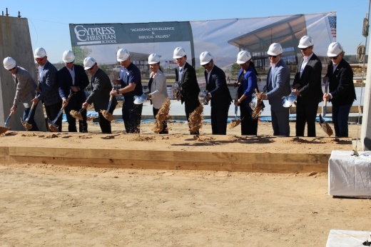 Cypress Christian School groundbreaking