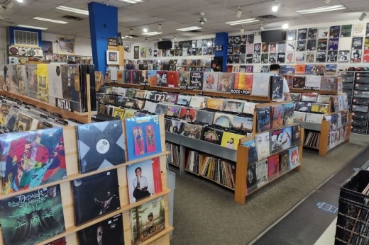 Waterloo Records is located at 600 N. Lamar Blvd., Austin. (Ben Thompson/Community Impact)