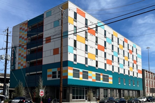 View of Rasmus-Temenos from the outside. (Courtesy Temenos Community Development Corporation)