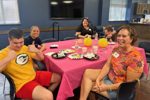 A photo of Project Beacon participants