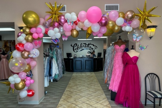 Celebrations Bridal and Prom interior