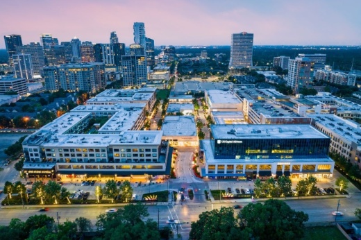 skyview of River Oaks District mixed use development