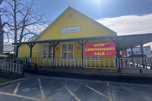 Exterior of a business