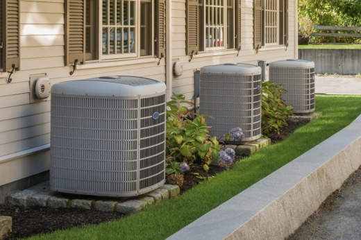 AC units outside a residential area