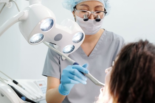 Stock dentist image