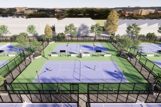 North Texas Racquet Club rendering