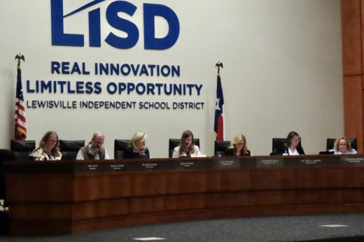Board of trustees in session