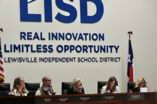 Board of trustees in session