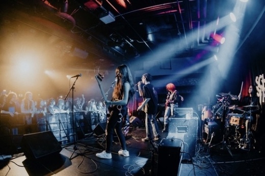 School of Rock offers individual lessons and group band practices, which culminate in performances at local venues. (Courtesy School of Rock)