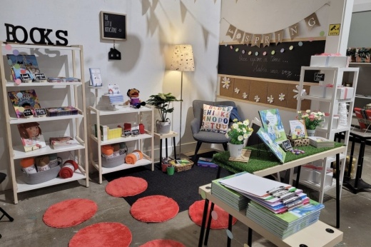 the little bookstore interior