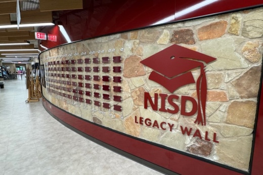 Northwest ISD legacy wall