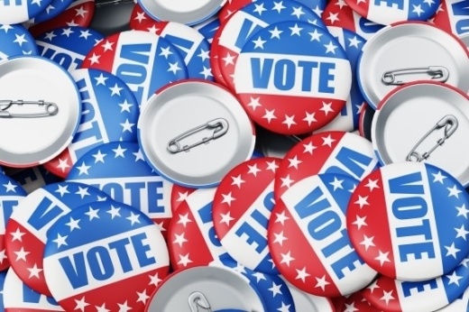 Vote pins