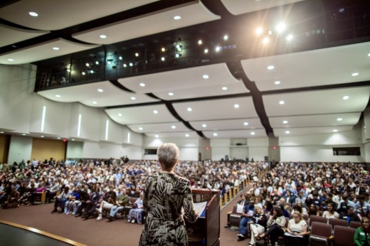 Photo from 2023 scholarship ceremony.