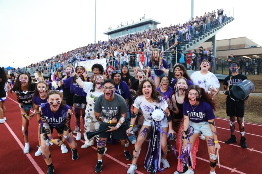 At each Willis ISD football game, the district turns away 200-300 people due to capacity. A new stadium bond proposition is on the ballot for the second time this May. (Courtesy Willis ISD)