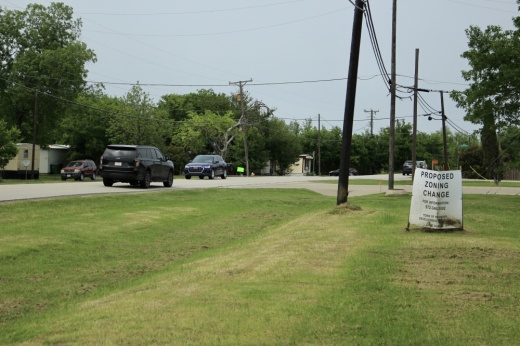 incoming development location in prosper at coleman st and sixth