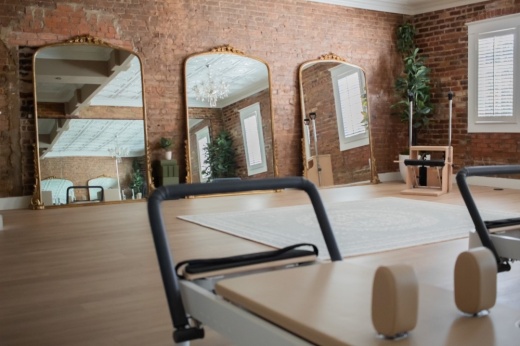 a modern pilates studio