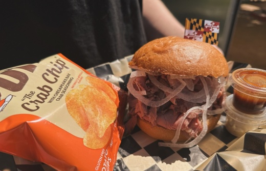 sandwich and bag of chips