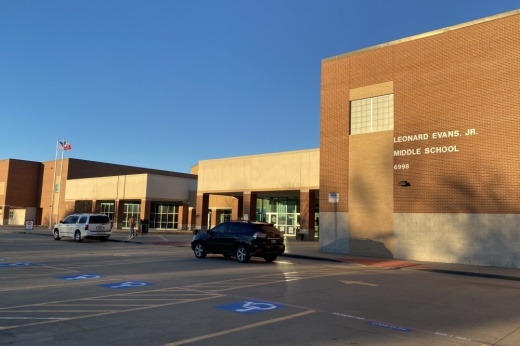 exterior of a middle school