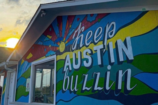 The Hive reopened as an outdoor-only coffee shop and bar on April 11. (Courtesy Shelly Weiser)