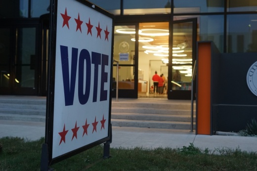 Vote sign