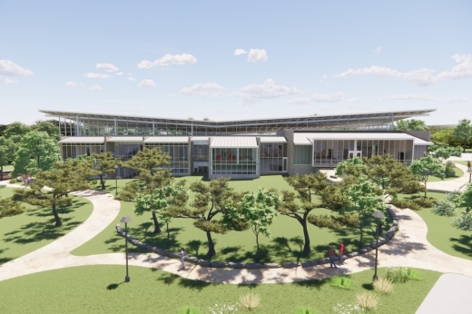 Rendering of Dripping Springs Community Library
