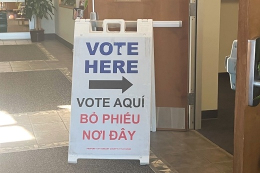 Election sign