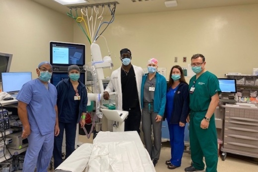 Robotic biopsy machine