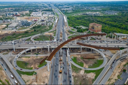 Dragon Drone Services courtesy image I-10/Loop 1604 intersection