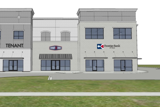 A rendering ot Frontier Bank