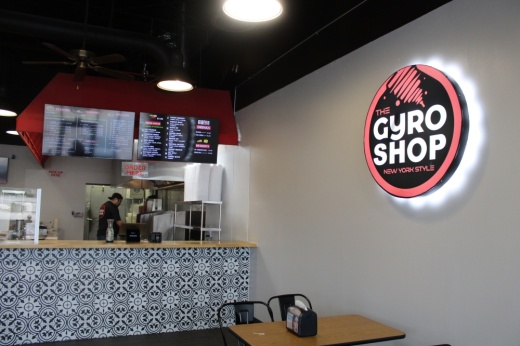 The Gyro Shop interior.
