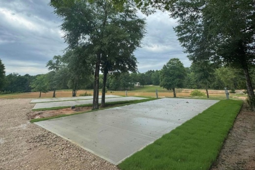 Rose Hill RV Park's largest RV sites are 24 feet by 60 feet and start at around $750 a month plus electrical costs. (Courtesy Rose Hill RV Park)