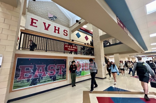 East View High School is one of several Georgetown ISD campuses that will see improvements made using savings from previous years' bond referendums. (Brooke Sjoberg/Community Impact)