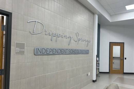 Dripping Springs ISD sign