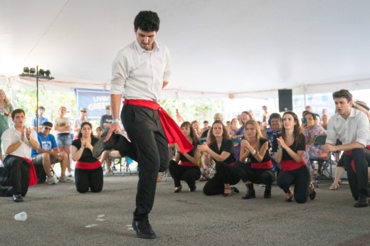 Performances from professional Greek dancers will be featured at the event alongside the local dance troupes from Transfiguration Greek Orthodox Church. (Courtesy Austin Greek Festival)