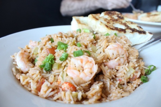 Jambalaya dish at Mouton's