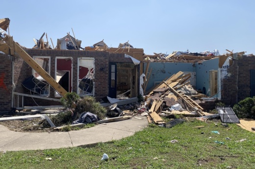tornado damage celina