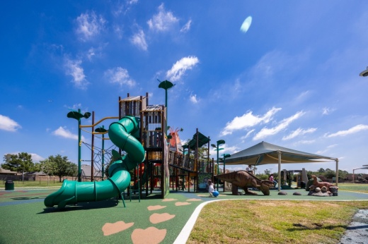A shot of the new playground at Atascocita Springs Elementary in Atascocita
