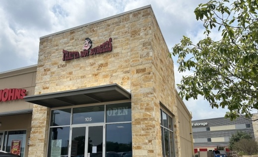 Image shows Thatta Boy Burgers restaurant.