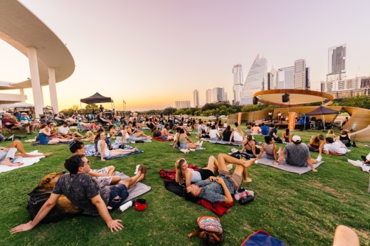 The Drop-In concert series at The Long Center will occur on Thursdays until August 15. (Courtesy The Long Center)