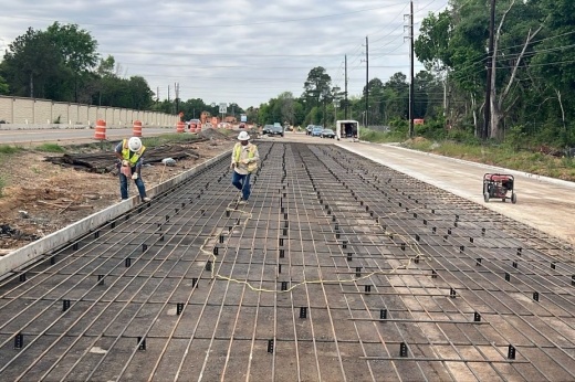 The $108.36 million project widens FM 1463 from two to four lanes between I-10 in Katy and FM 1093 in Fulshear. (Courtesy Texas Department of Transportation)