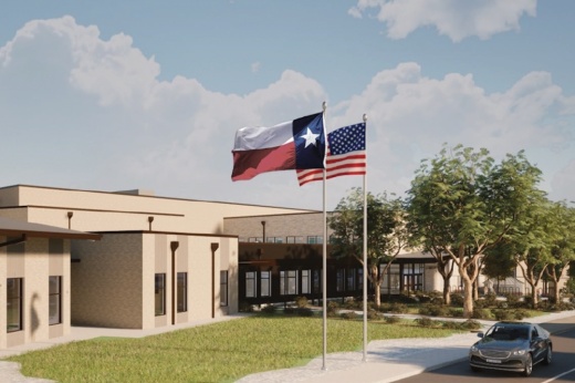 Rendering of new elementary school in Dripping Springs