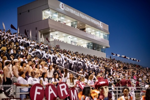 The projects include a spate of renovations and updates to athletic facilities districtwide and are scheduled to begin construction in 2025. (Courtesy Lewisville ISD)