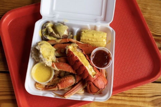 Te’jun started with serving crawfish and has expanded its menu to include lobster and other cajun favorites. (Courtesy Te'jun Texas Cajun)